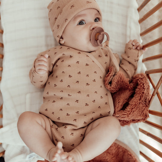 Snooze Baby - romper - cherry pink