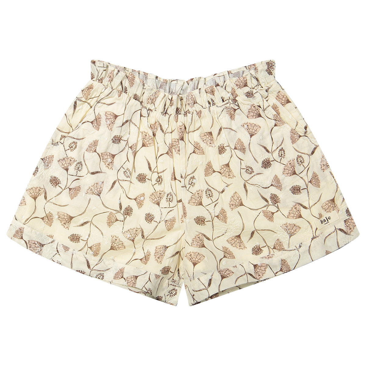 Baje Studio - flower short Rosa - crème oat