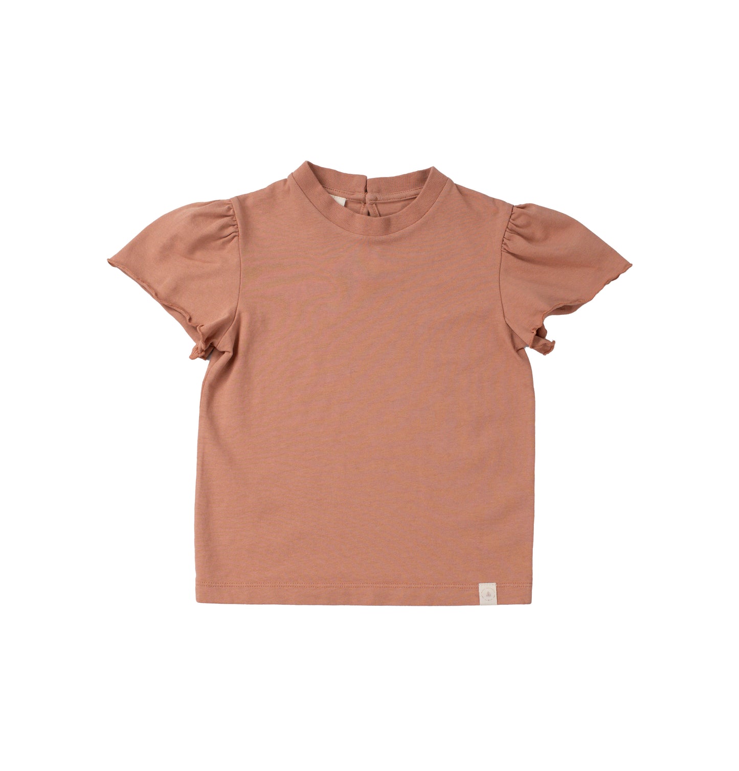 Ruffle top - cork