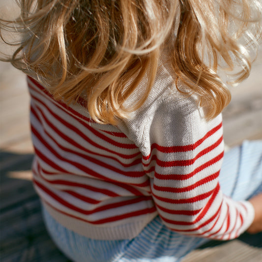 Copenhagen Colors - sailor jumper - red