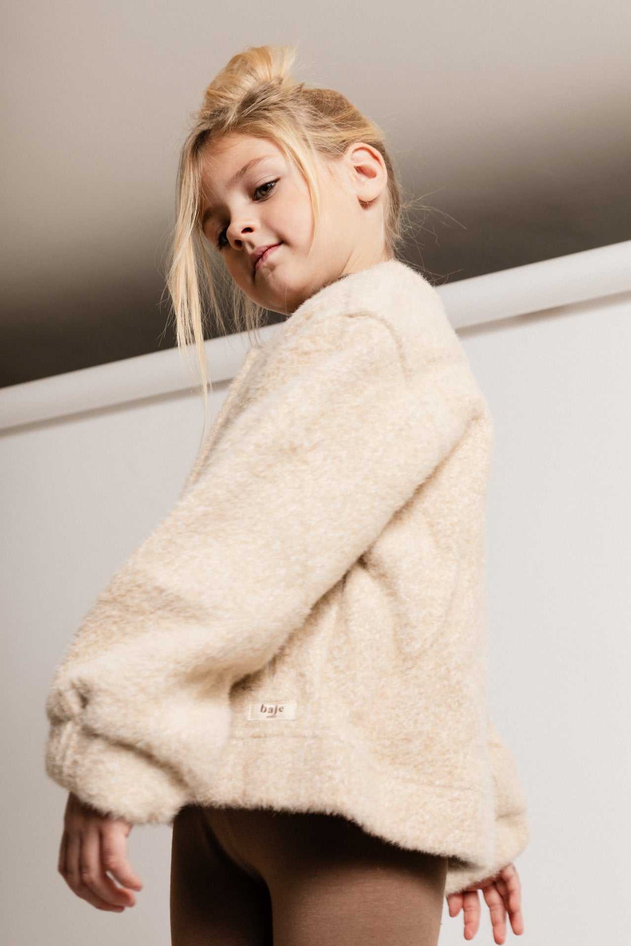 COMING SOON' Baje Studio - wool jacket Sainte - sand desert