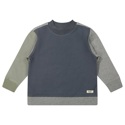 Baje Studio - sweater Savigny - blue multicolor