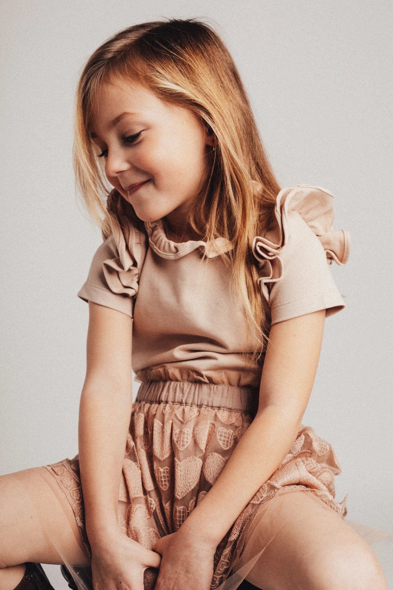 Baje Studio - top Seia - rose salmon