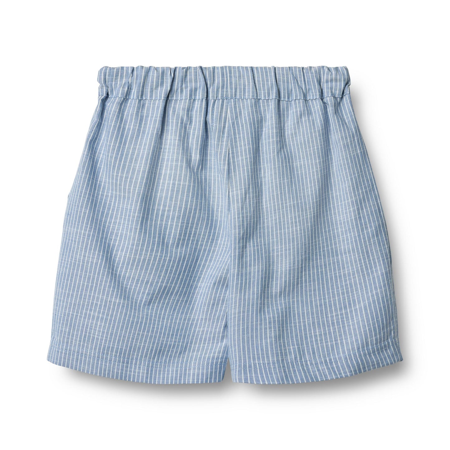 Wheat - seersucker shorts Cuba - blue stripe