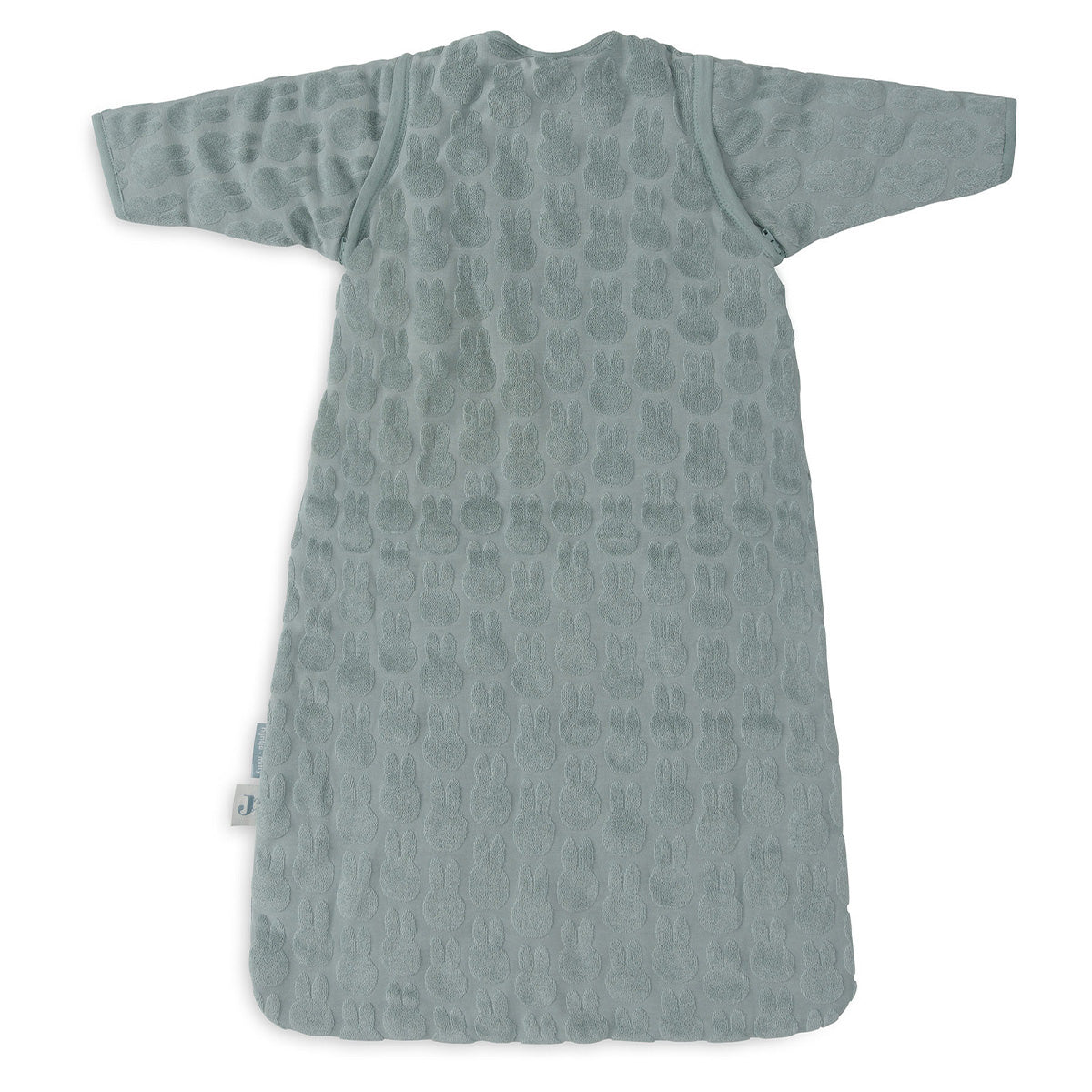Slaapzak Miffy Jacquard - afritsbare mouwen - sea green