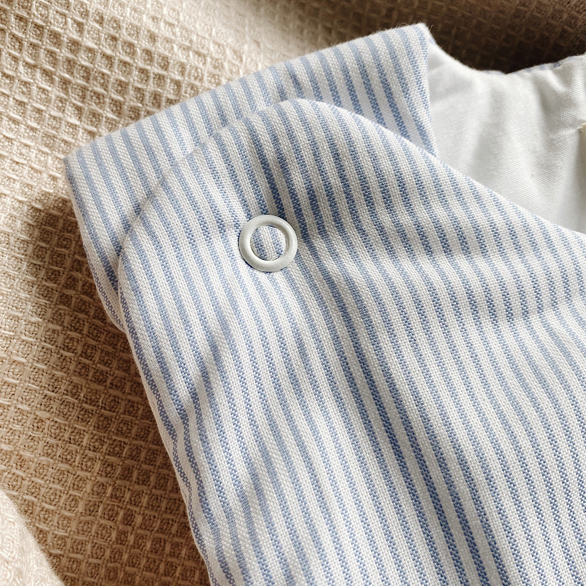 Sleeping bag stripe - pale blue