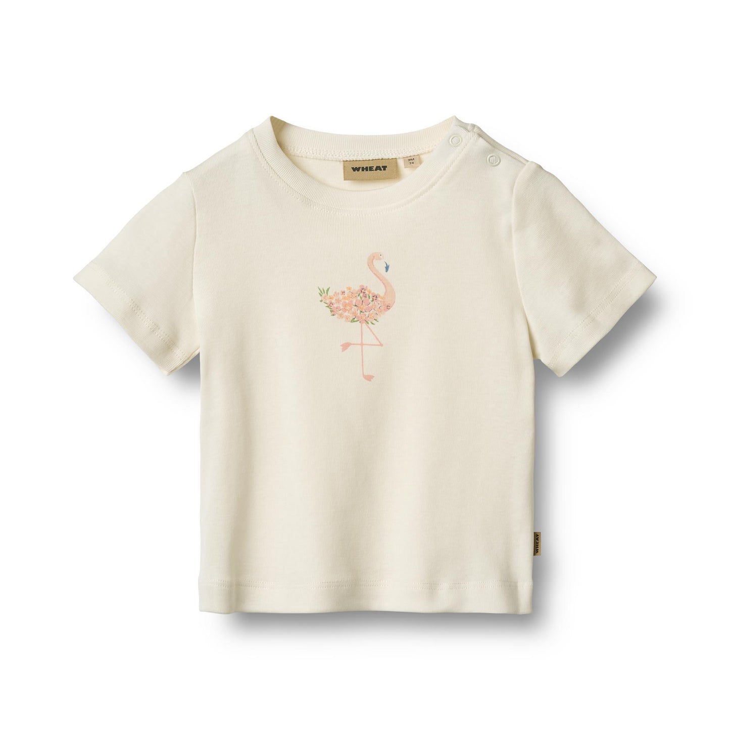 Flamingo T-shirt Soffie - ivory