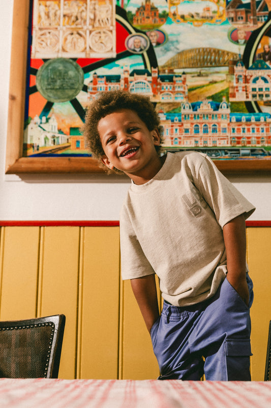 LABO - T-shirt Bari - vanilla melee