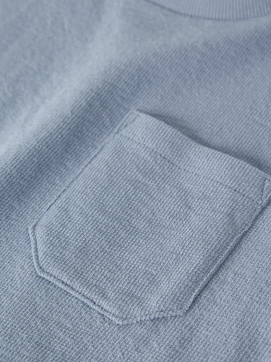 Lil'Atelier - shortsleeve Dias - dusty blue