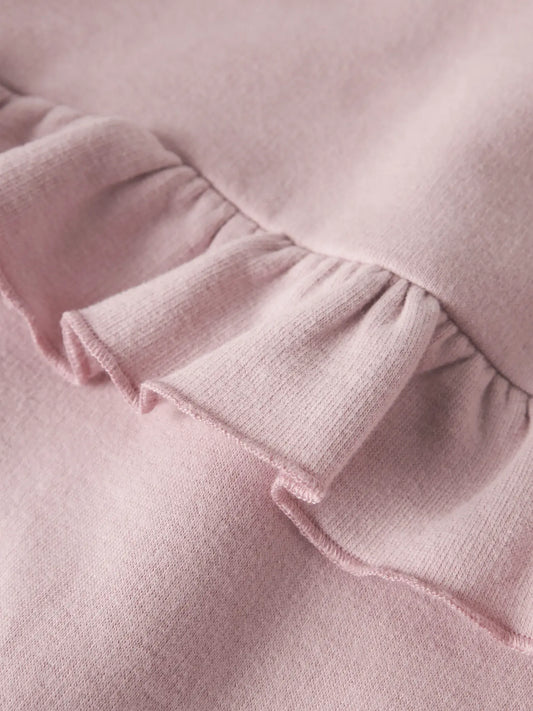 Lil'Atelier - sweater with frills - zephyr pink
