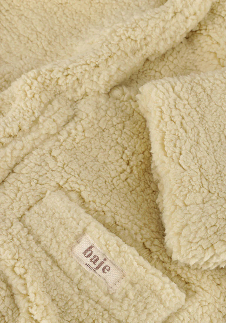 Teddy jacket Heather - crème