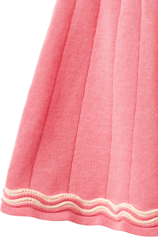 Copenhagen Colors - knitted tennis skirt - pink
