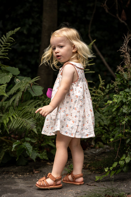 Tocoto Vintage - floral bodysuit dress