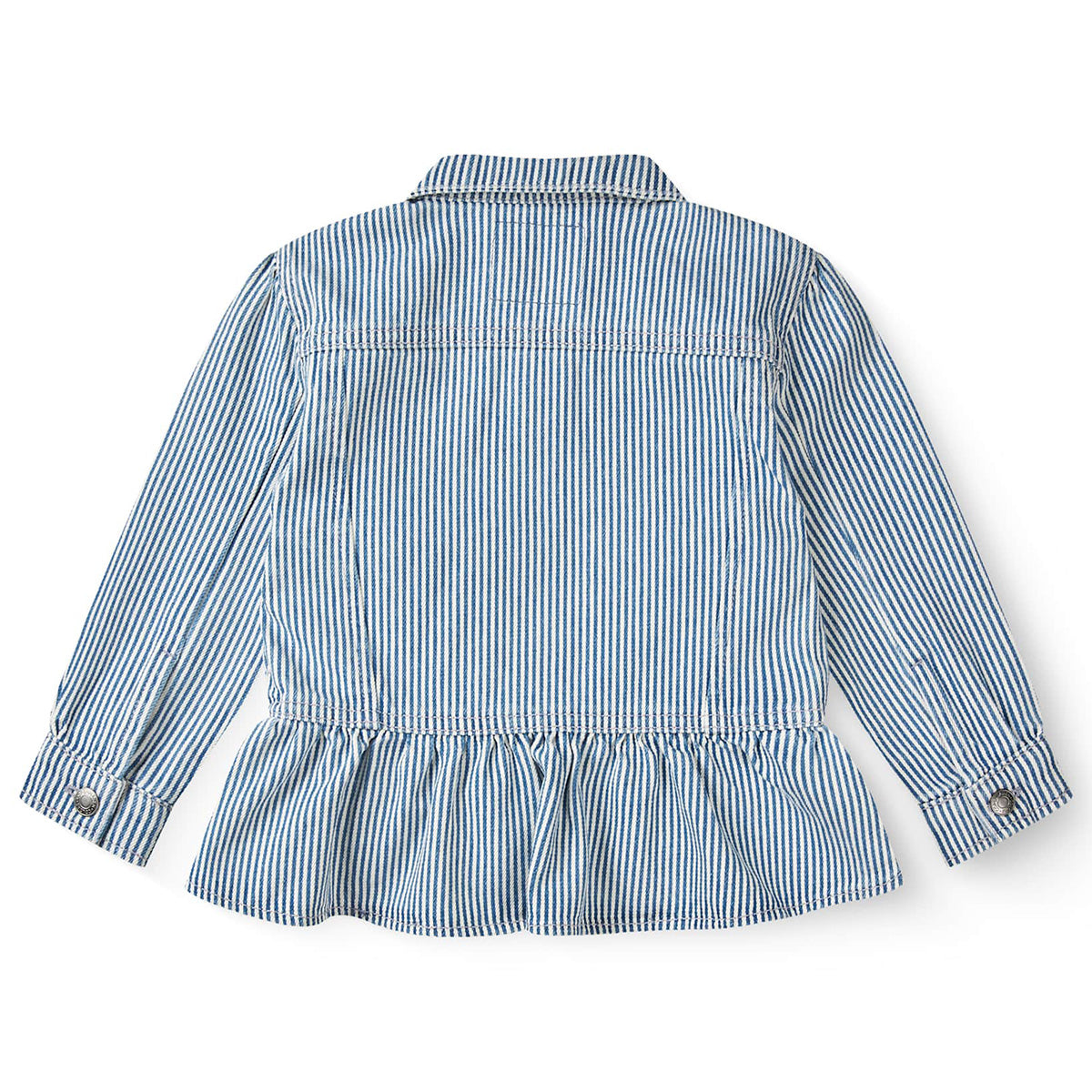 Copenhagen Colors - twill jacket - denim blue stripe