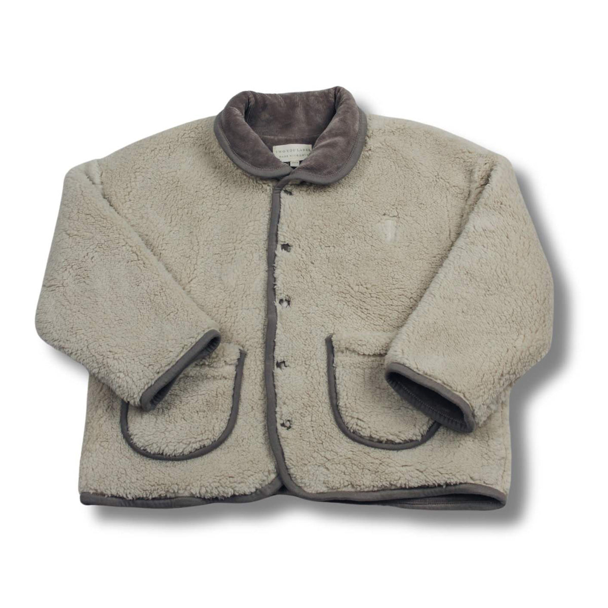 Two You Label - two in one teddy jacket