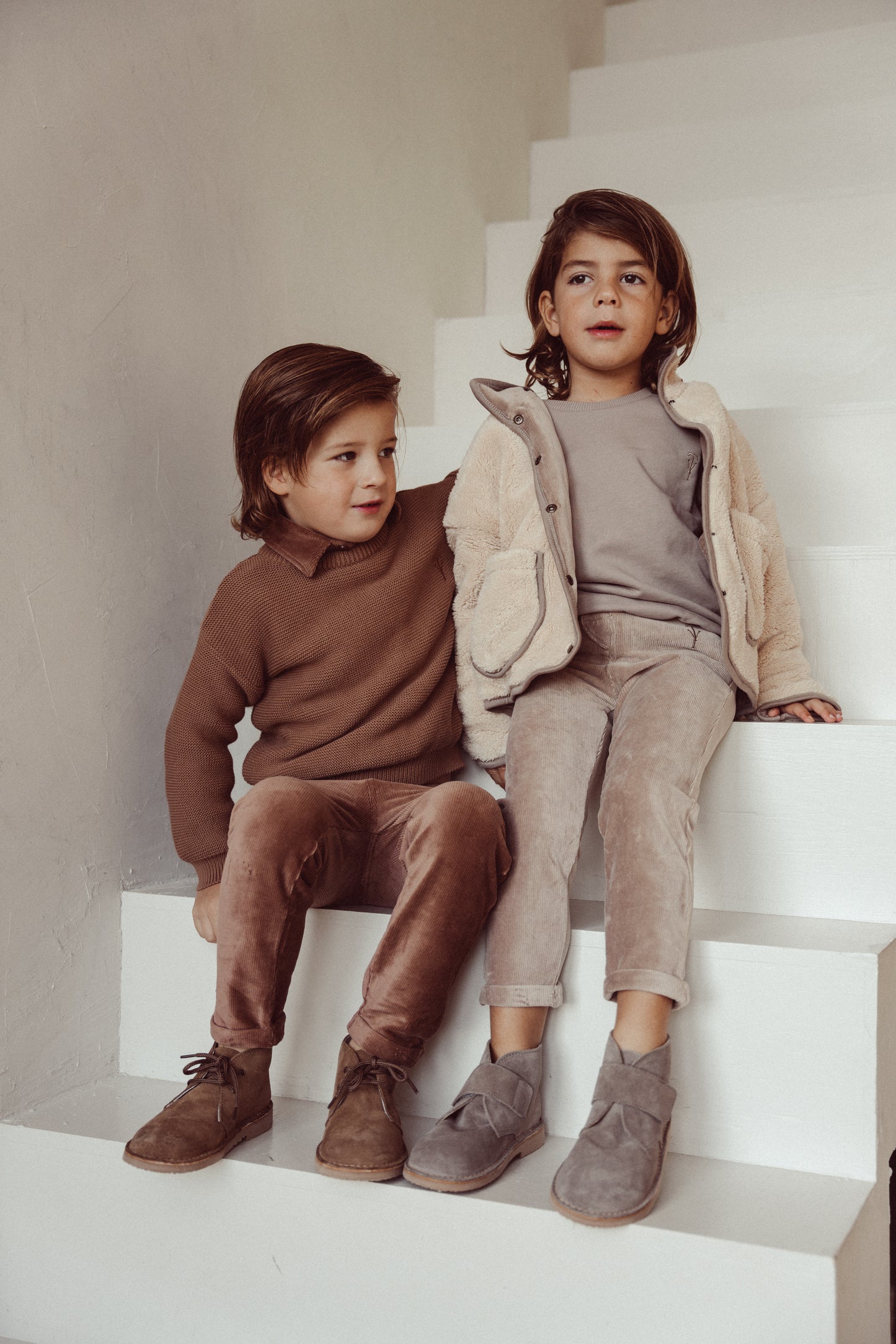Chino Tommy rib - brown rust