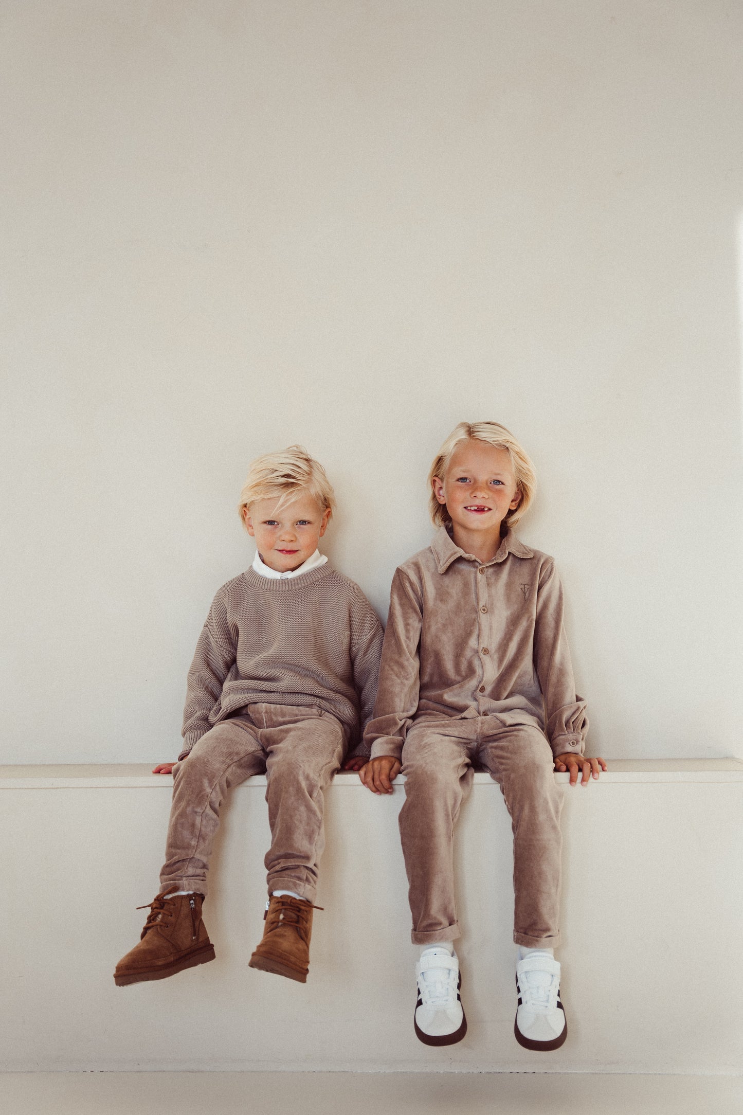 Chino Tommy rib - taupe