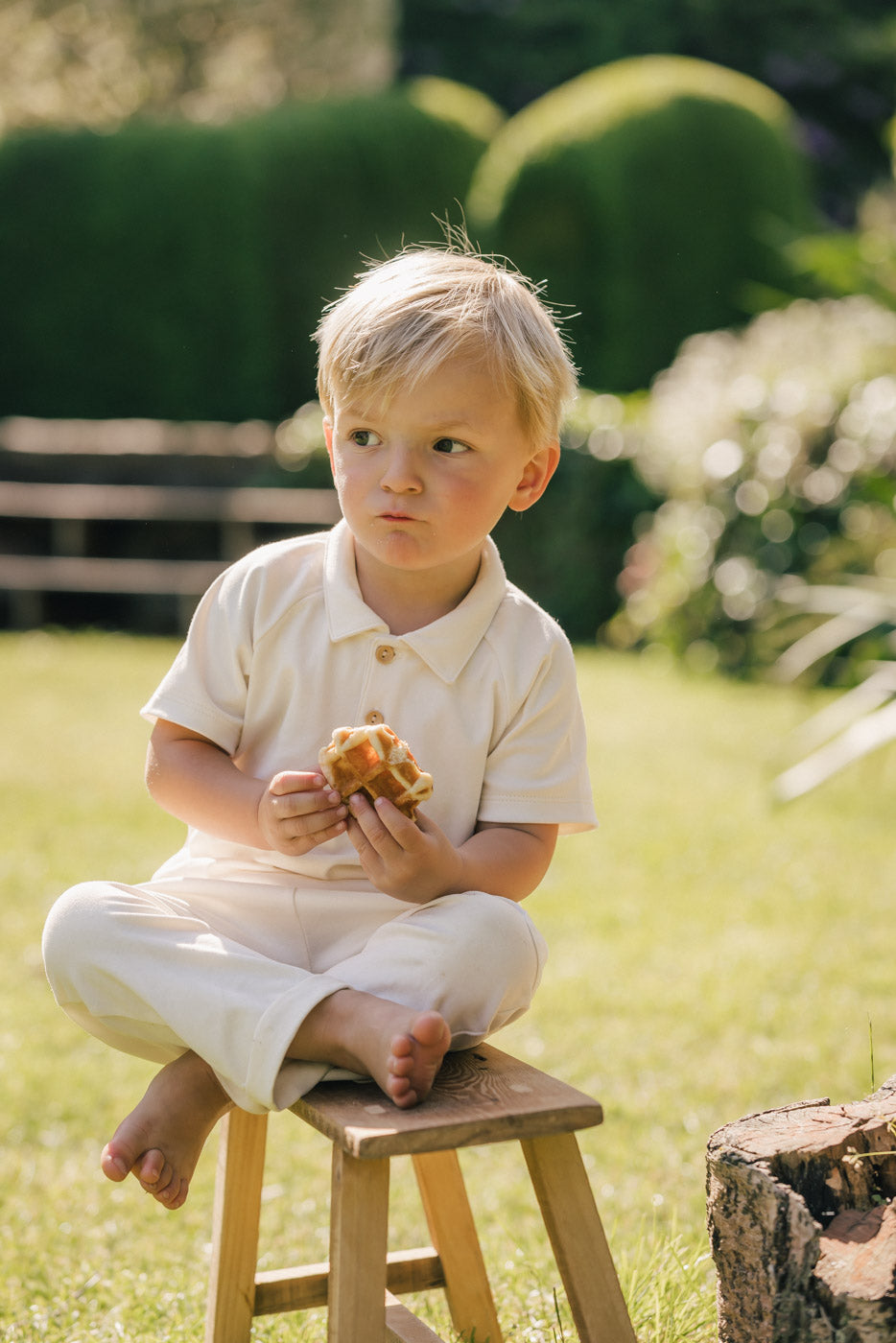 UAUA - jogger long - crema