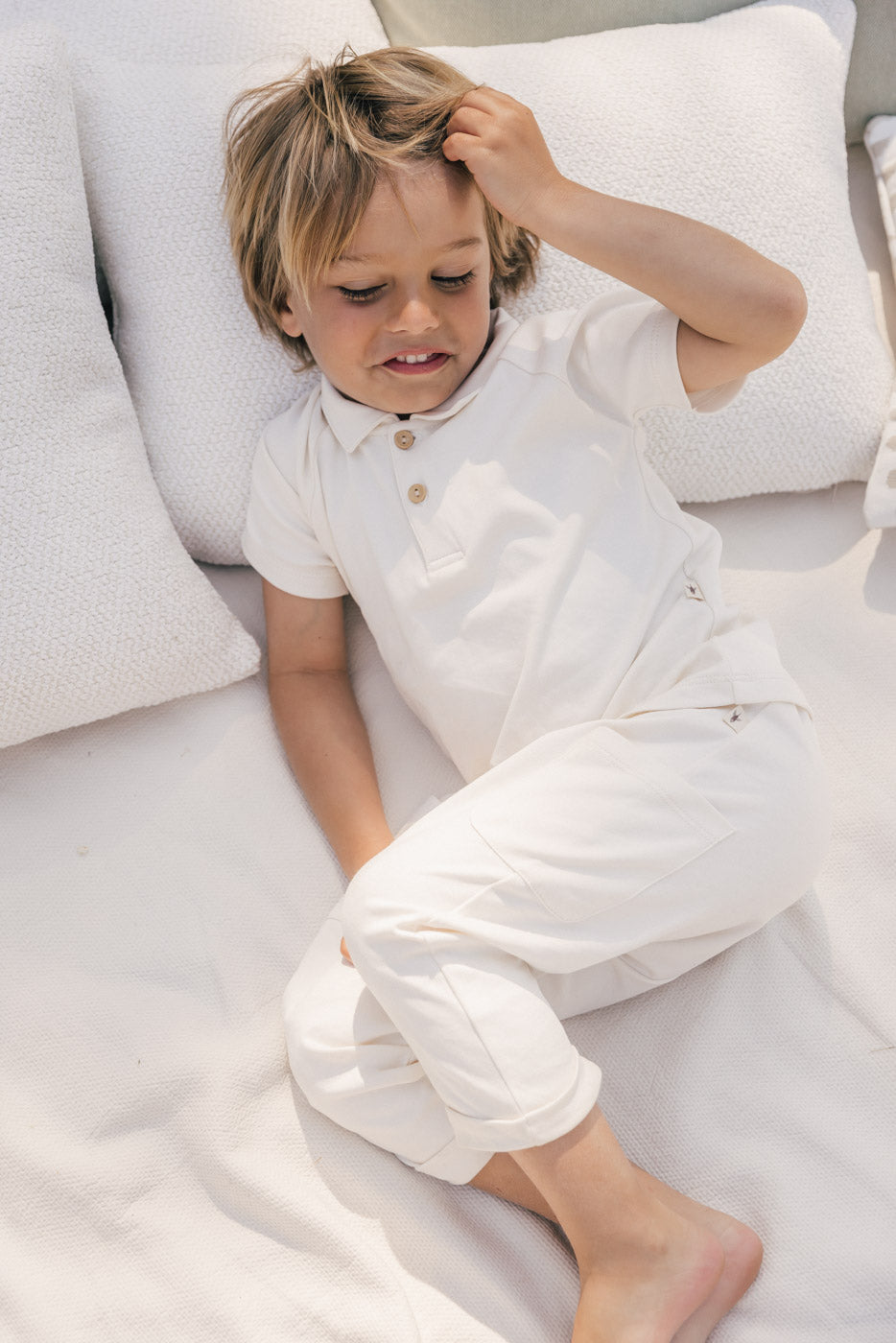 UAUA - jogger long - crema