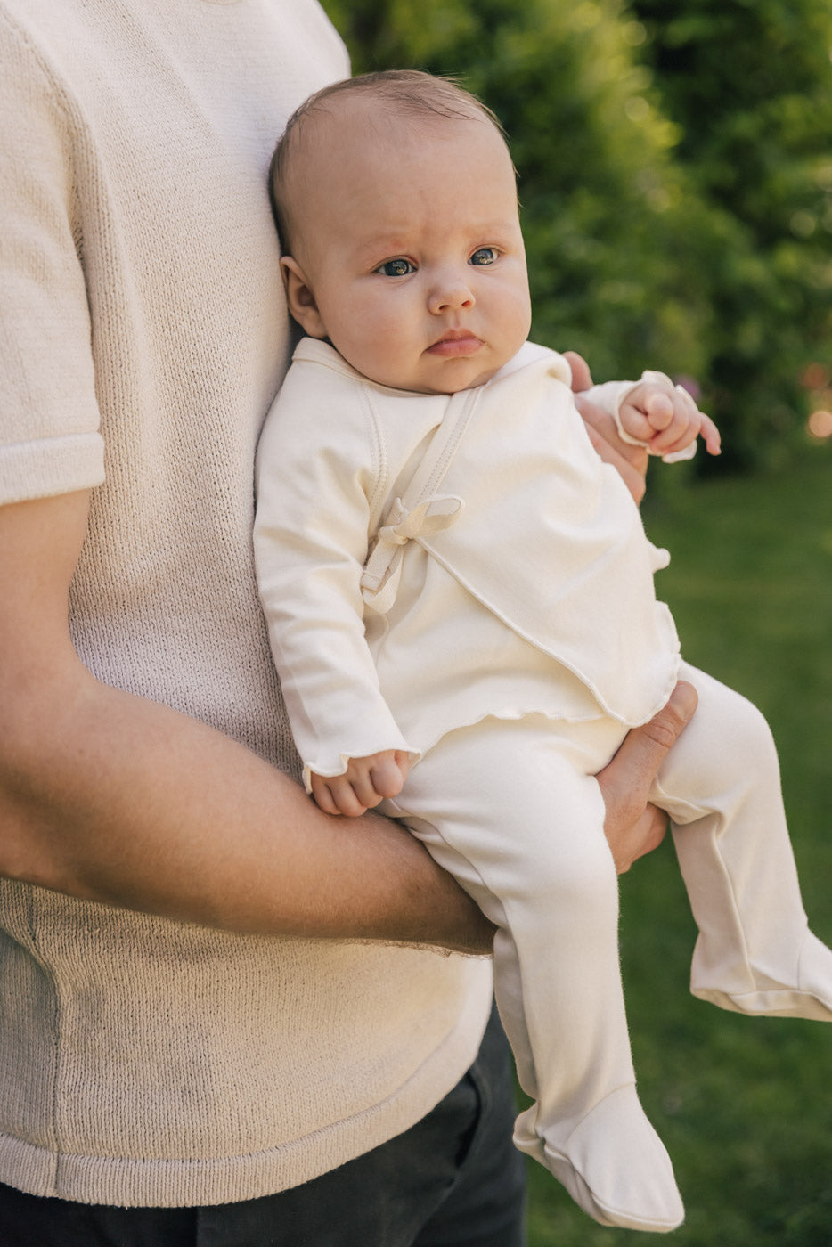 UAUA - newborn set - crema