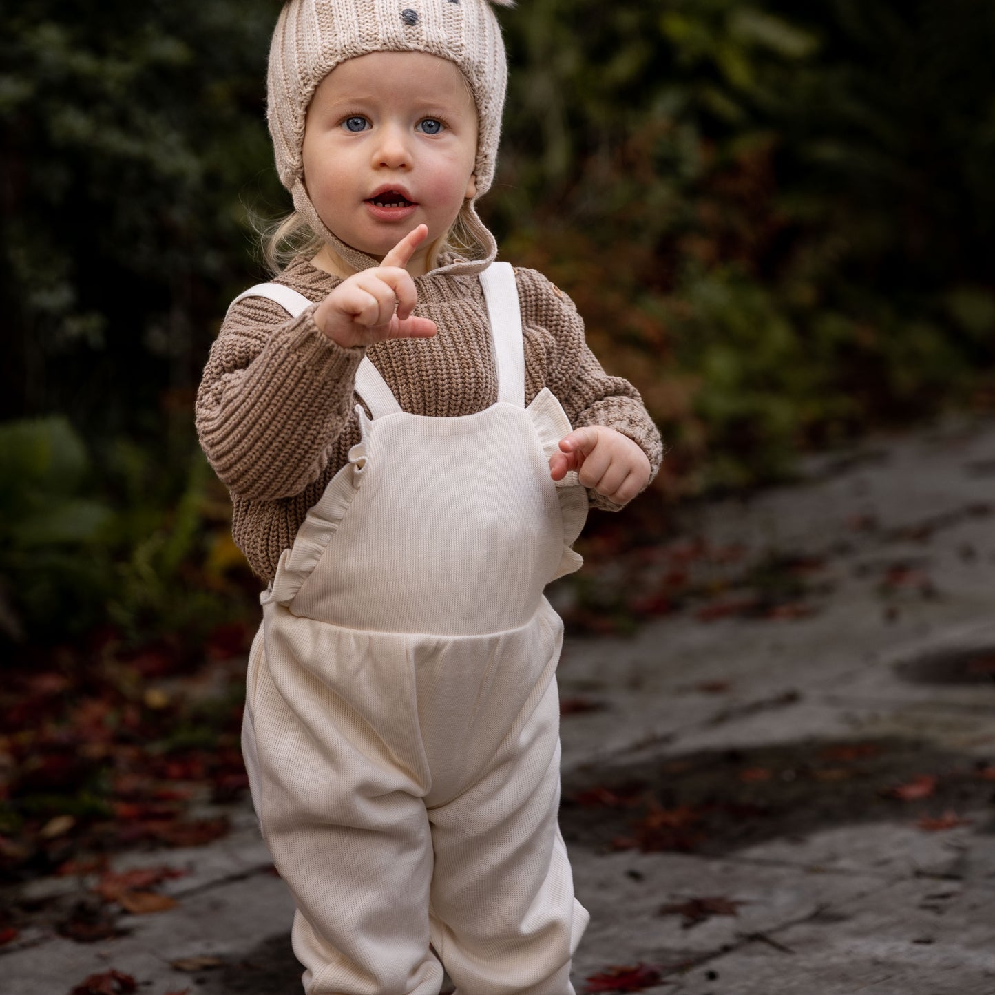 UAUA - overall with angel wings- perla