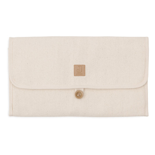 Verschoningsmat Twill Natural ~ met opbergvakken