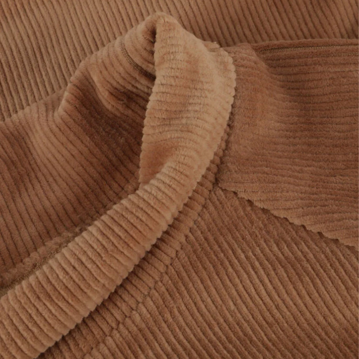 Corduroy top Witney - taupe