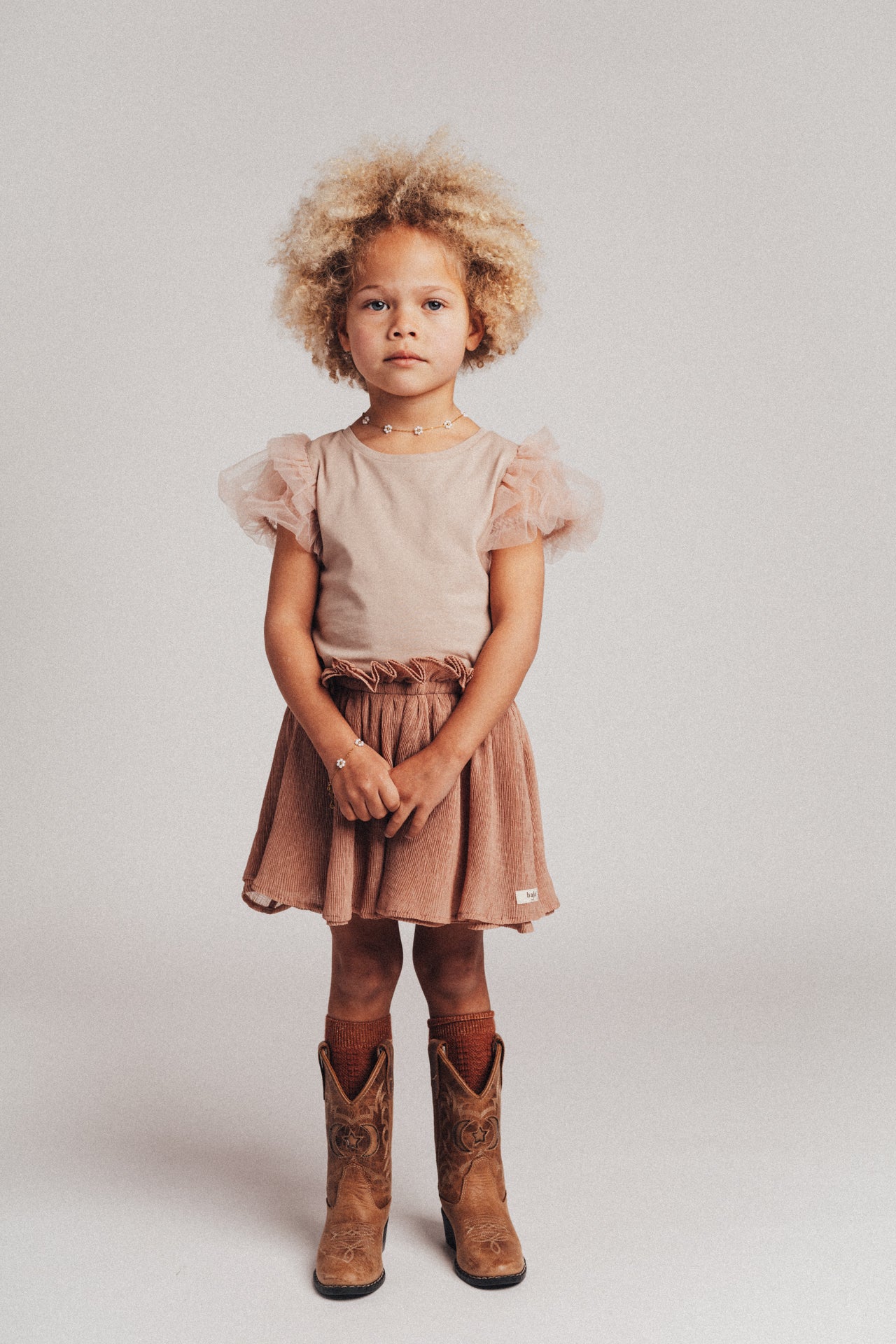 Baje Studio - shortsleeve Coco - rose mauve