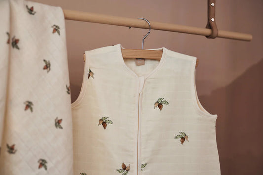 Jollein - hydrofiele zomer slaapzak - Rosehip