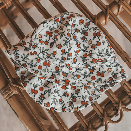 Salted Stories - sun hat - Pommegranate