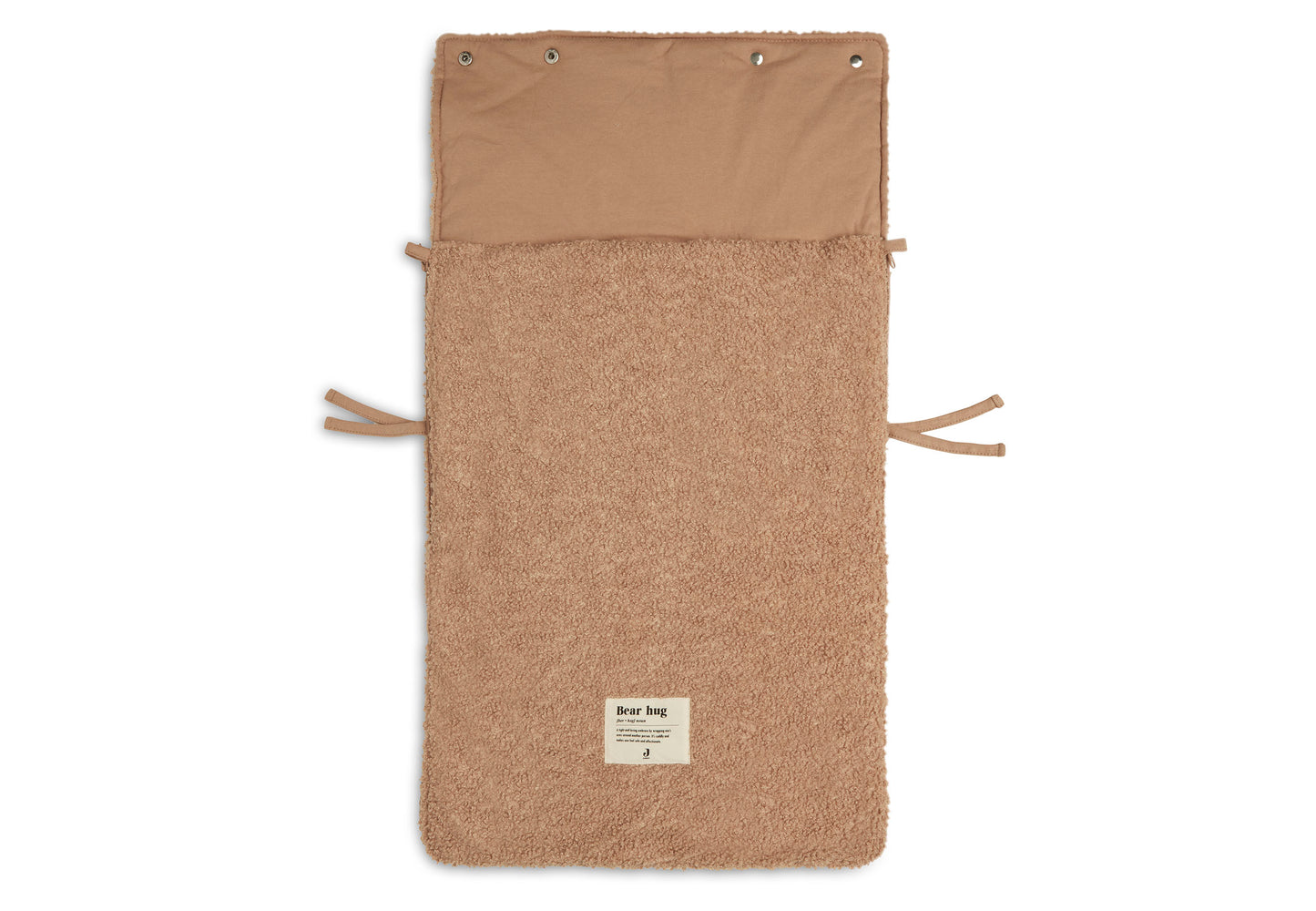 Voetenzak groep 0+ 3/5 punts - bouclé biscuit