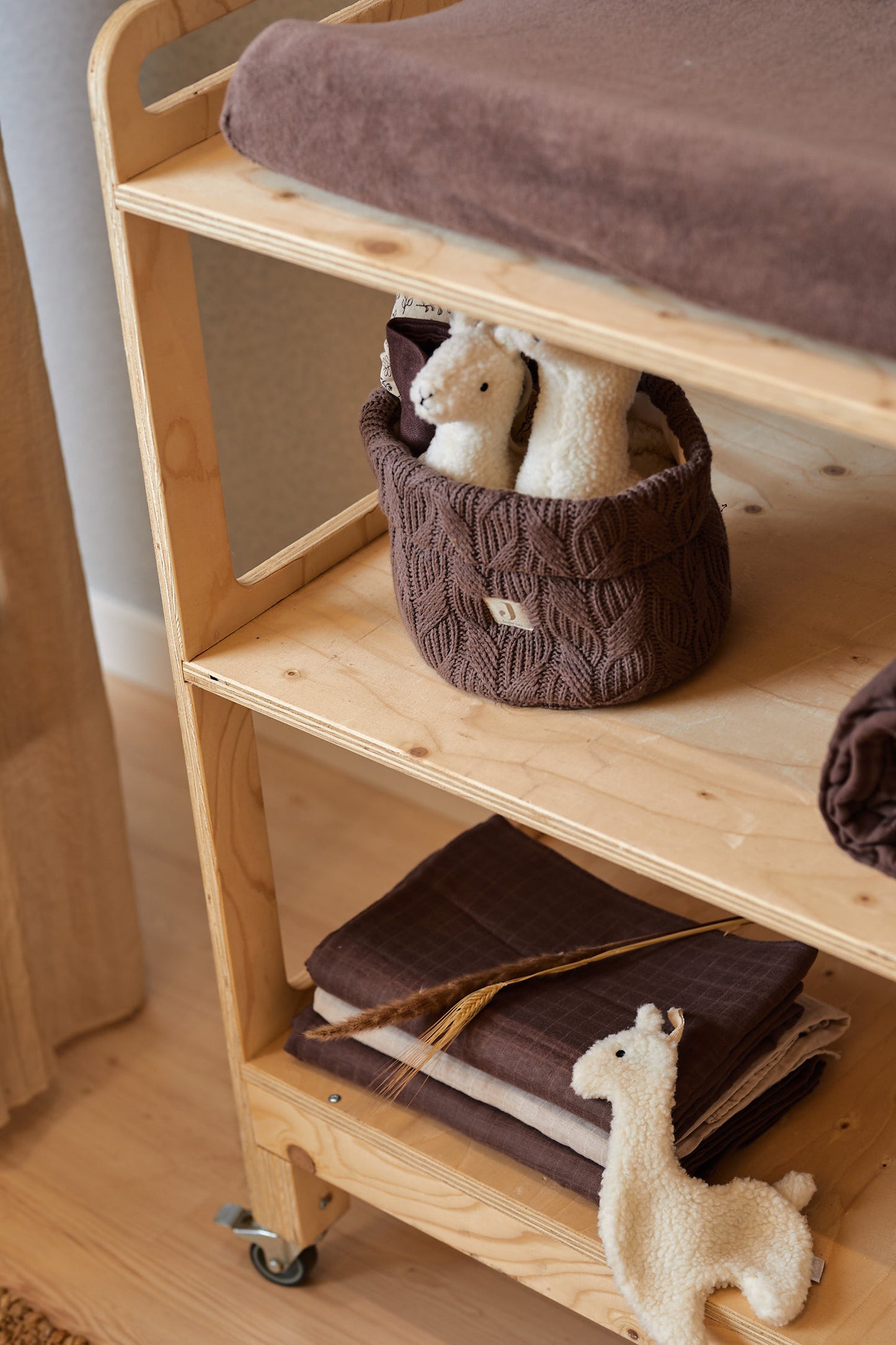 Speendoekje Lama ~ offwhite