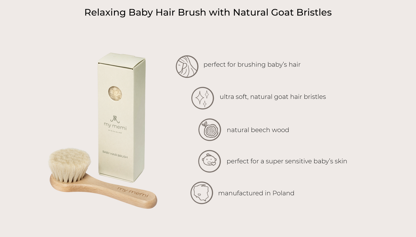 Zachte haarborstel van geitenhaar