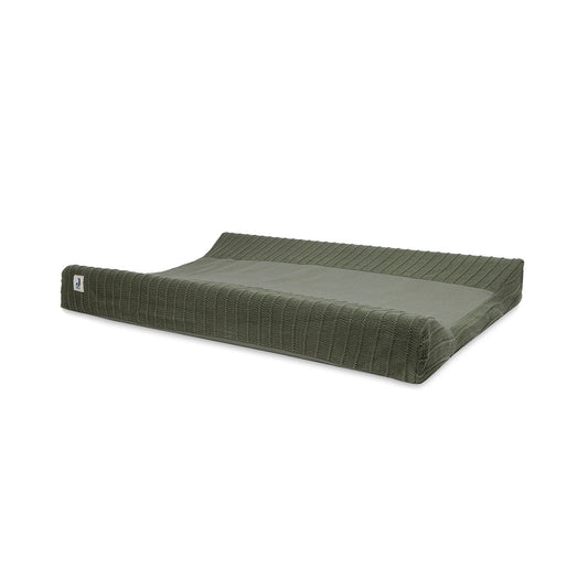 Aankleedkussenhoes Pure Knit - leaf green - 50x70cm