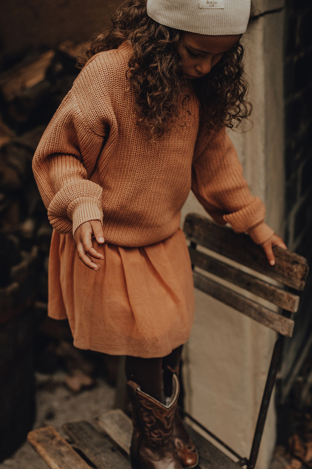 Tule rok Berry - peach
