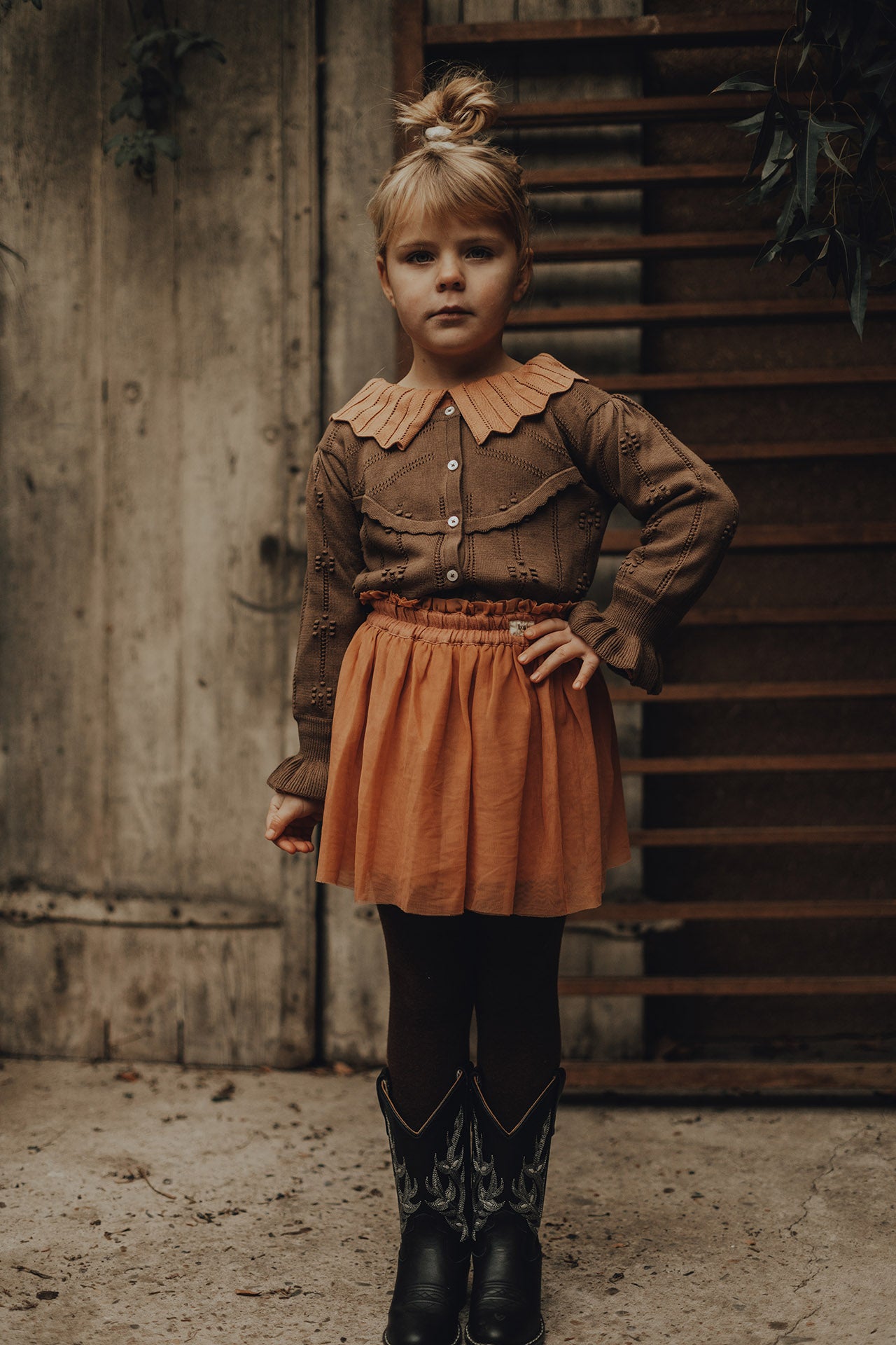 Tule rok Berry - peach