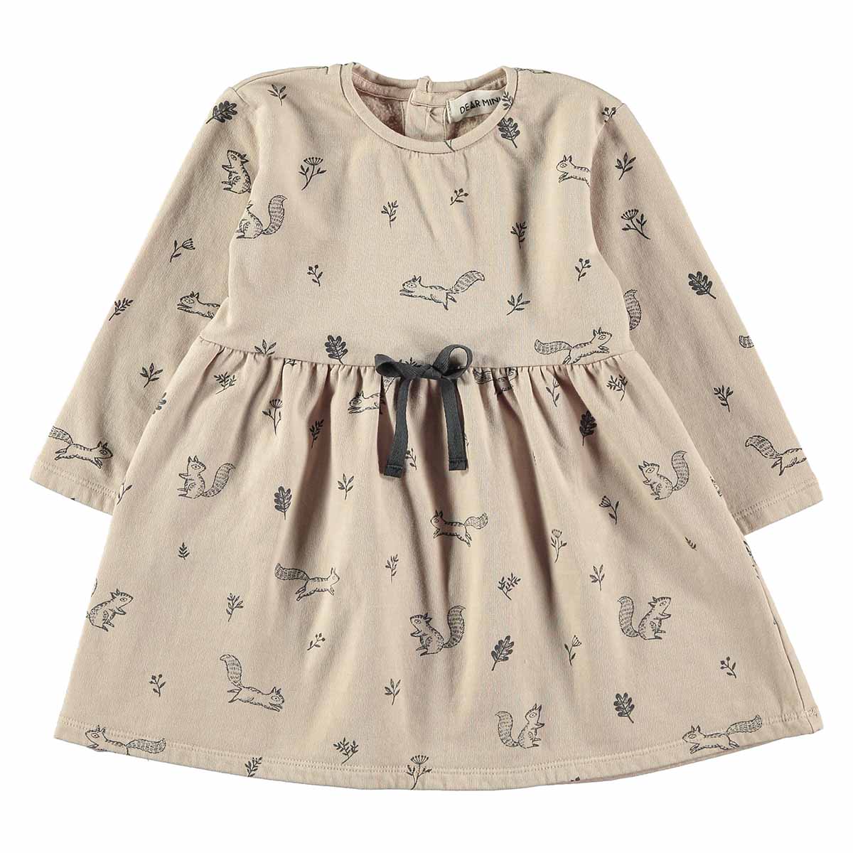 Dress squirrels and flowers