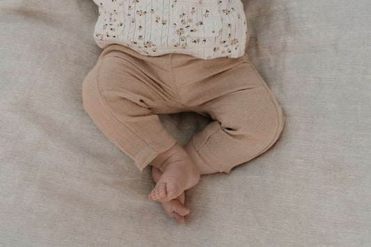 Riffle Amsterdam - luchtige zomerbroek beige