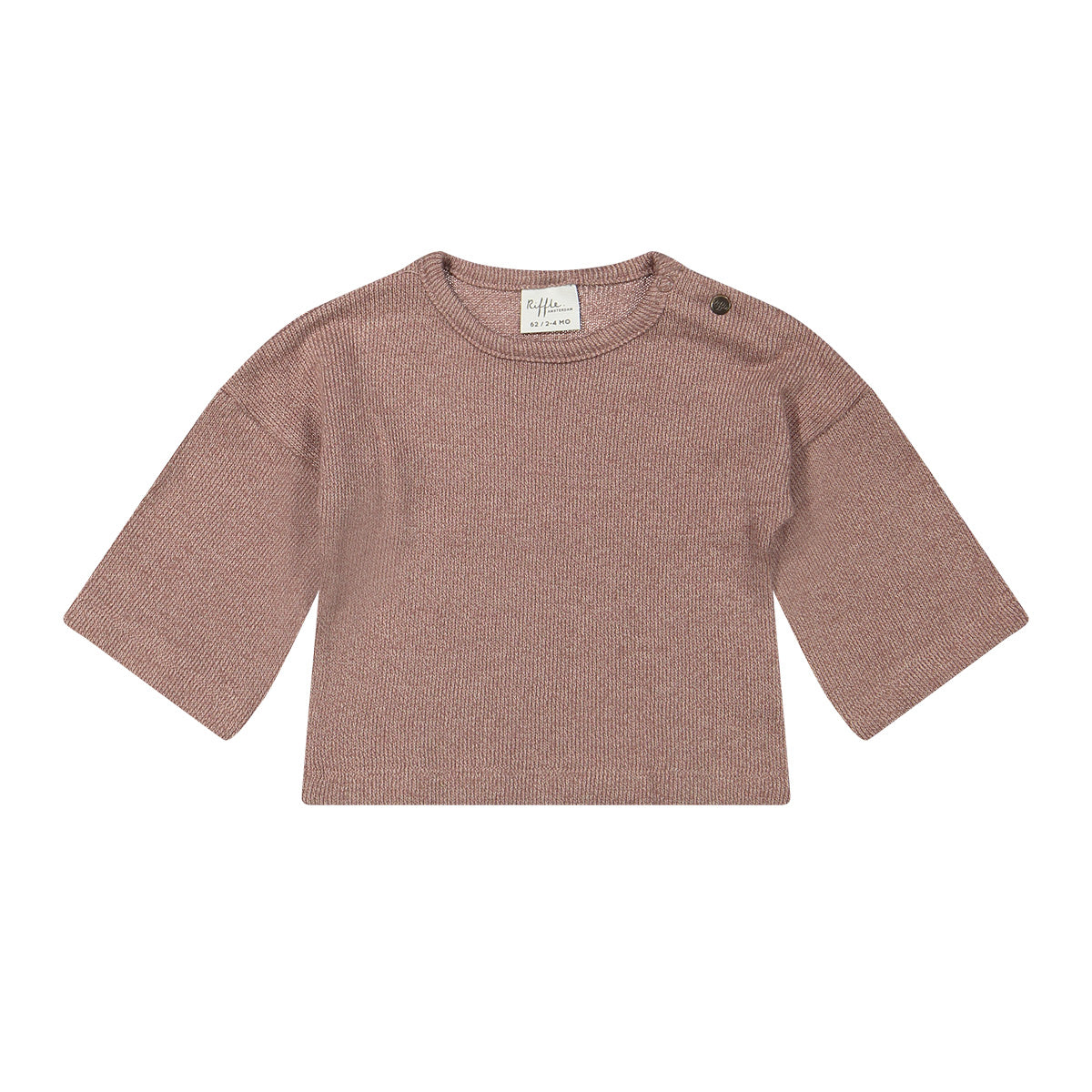 Gebreid truitje Mara - mauve