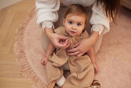 Slaapzak Ajour Biscuit - jersey katoen