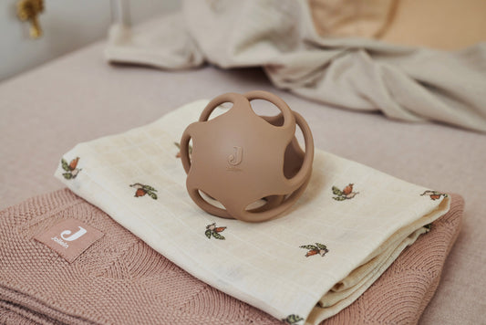 Bijtspeelgoed siliconen bal Ø 9,5cm