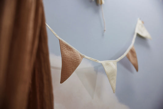 Vlaggenlijn biscuit/ivory