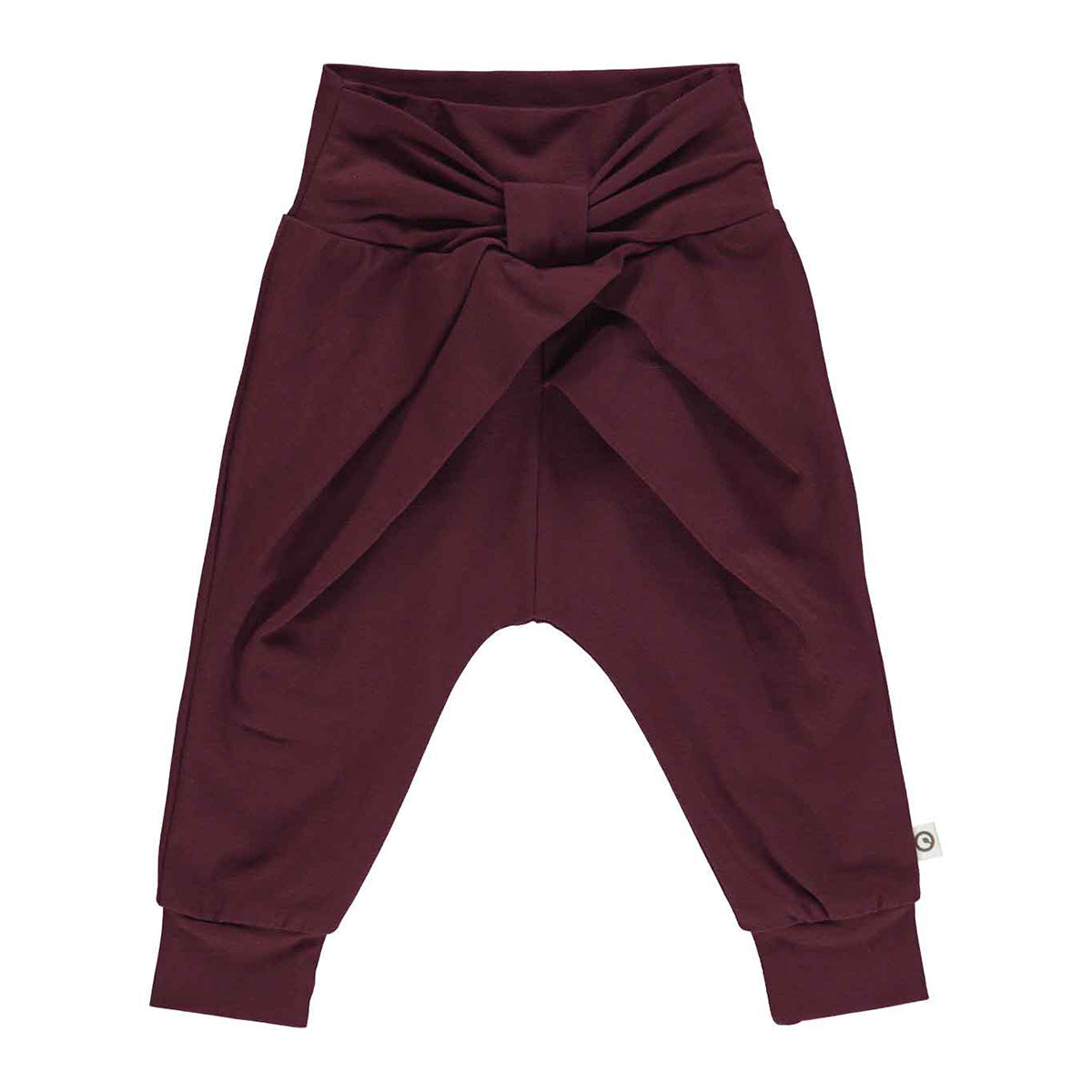Bow pants - wijnrood