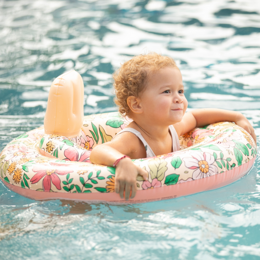 Swim Essentials - baby float Blossom - 0-1 jaar