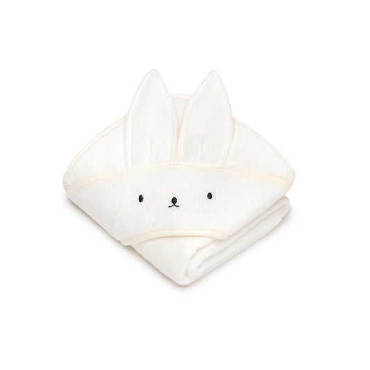 Badcape konijn ~ crème