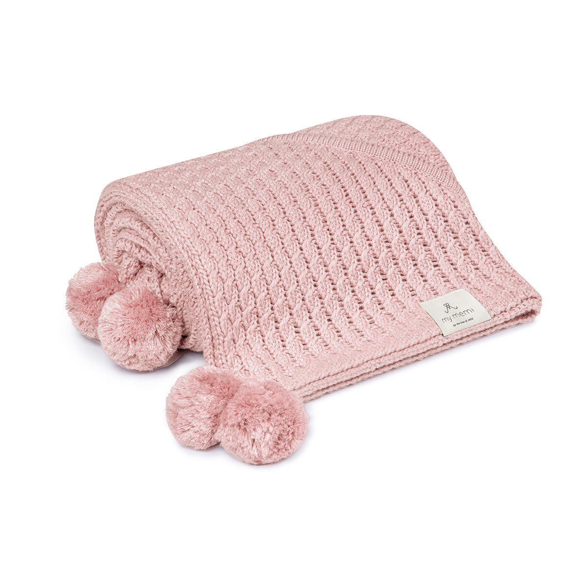 Omslagdoek met pompom