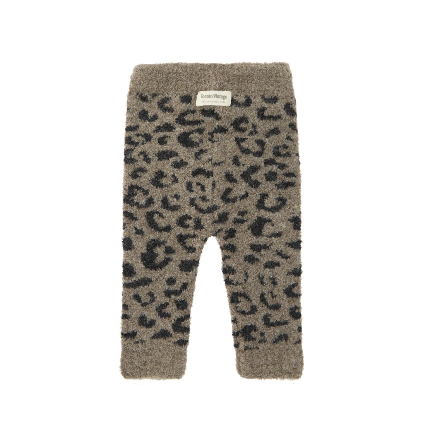 Tocoto Vintage - knitted legging - animal print