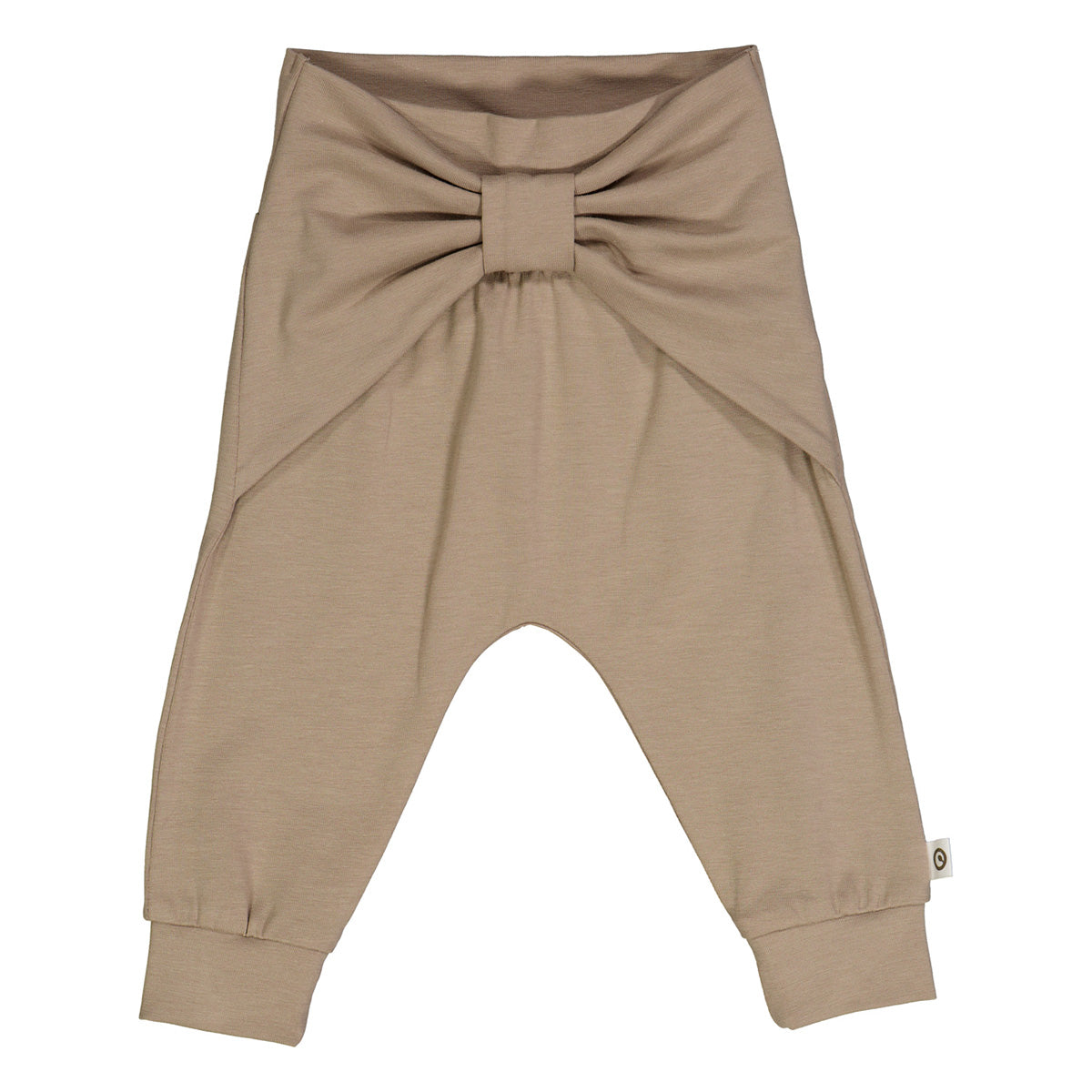 Bow pants - cashew