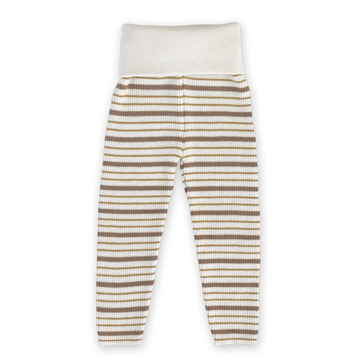 Merino wollen legging Leon - mixed clay