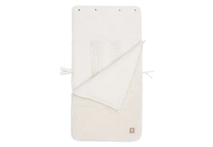 Jollein - voetenzak groep 0+ 3/5 punts gordel Cloudy Rib - Oatmeal